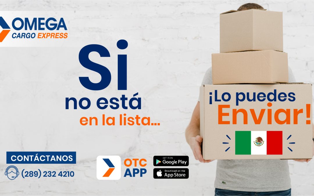 Conoce los artículos prohibidos y las restricciones de envío a México